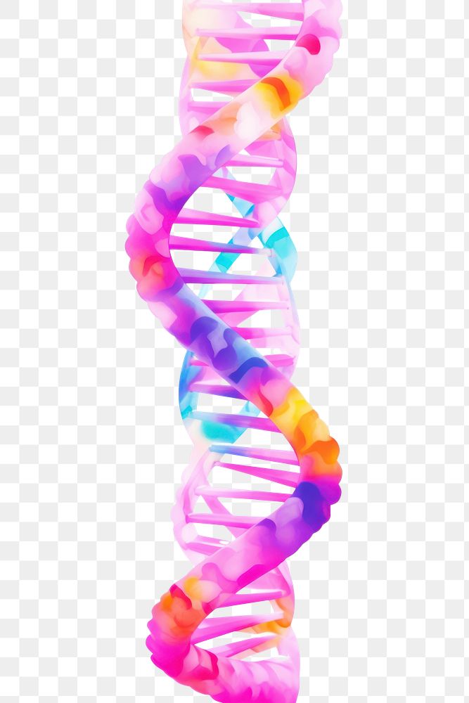 PNG Dna helix sequence education research medicine.