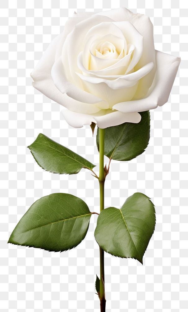 PNG  White rose bouqute flower plant white background. AI generated Image by rawpixel.