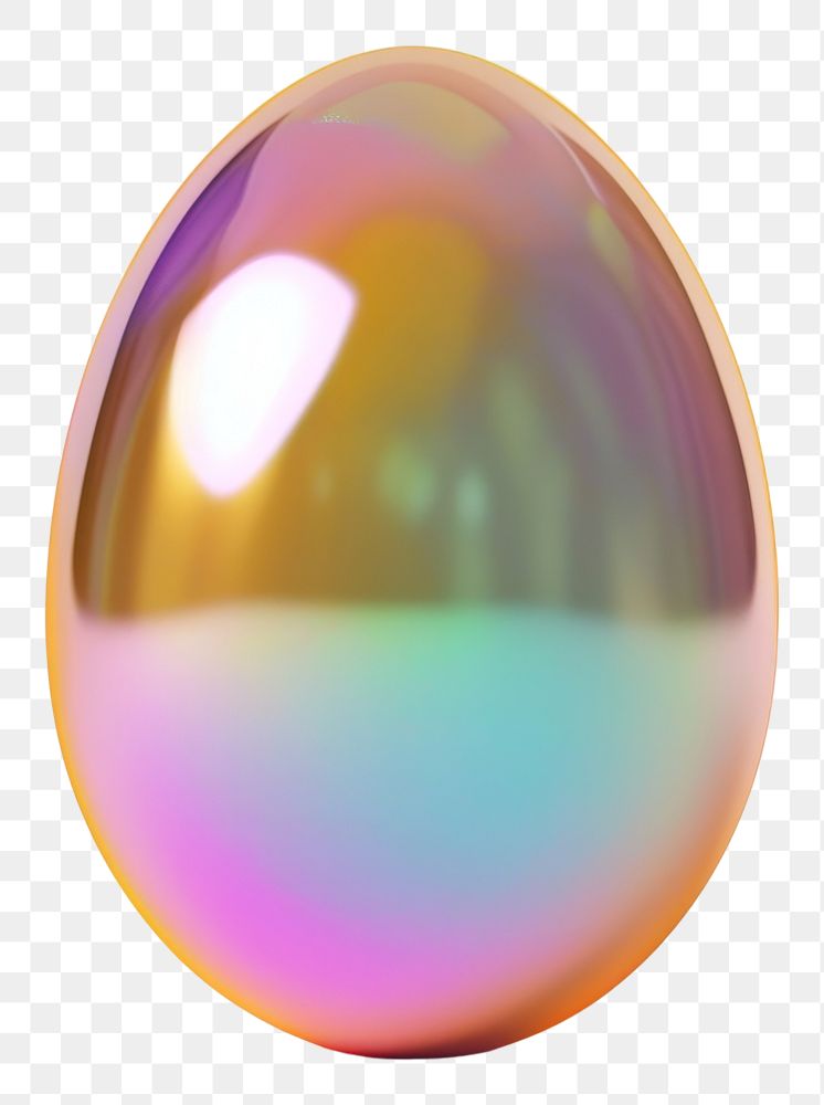 PNG Sphere egg refraction reflection.