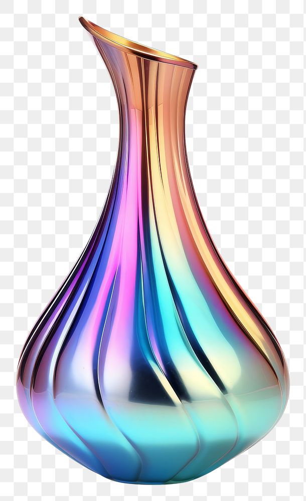 PNG Vase pottery purple glass.