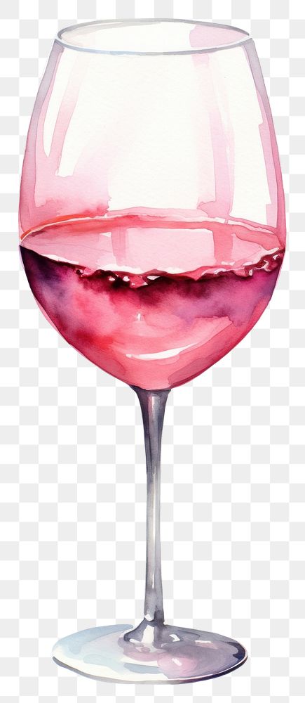 PNG A glass of wine drink white background refreshment. AI generated Image by rawpixel.