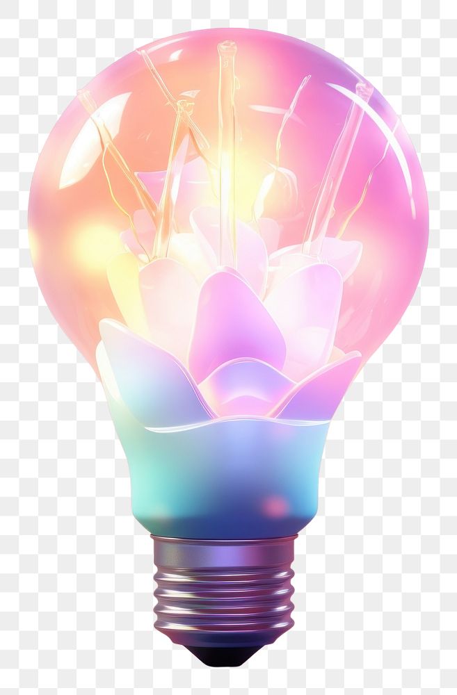 PNG  Light bulb lightbulb lamp illuminated.