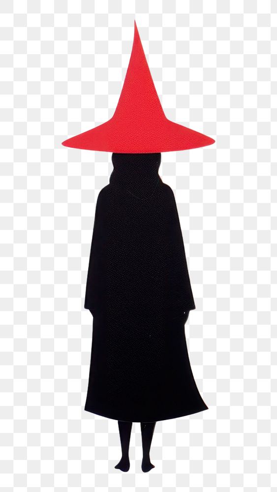 PNG  Witch adult silhouette umbrella.