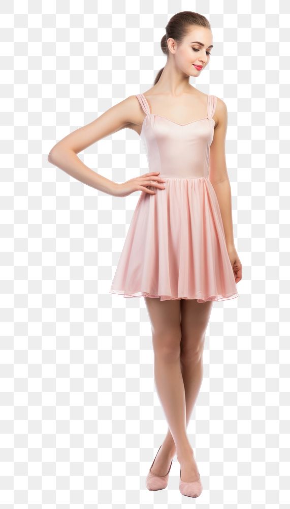 PNG Ballerina dancing dress skirt.