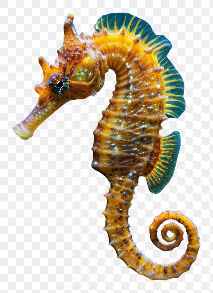 PNG Underwater photo of seahorse animal marine pomacentridae