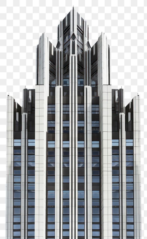 PNG  Retro office skyscraper building top architecture metropolis city.