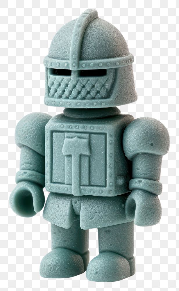 PNG Knight robot toy representation.