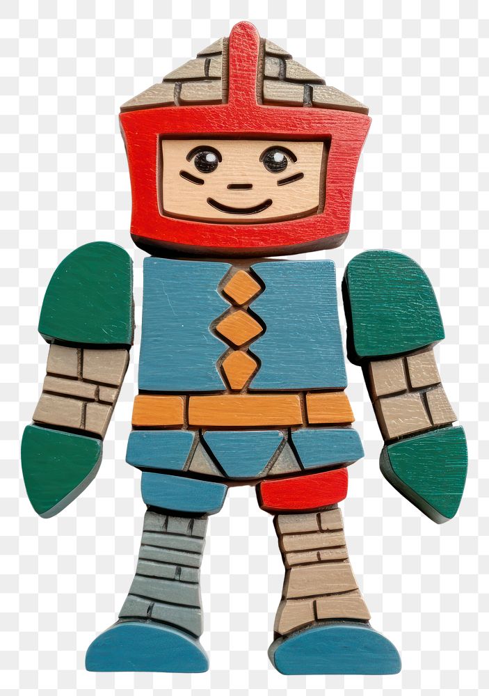 PNG Knight toy anthropomorphic representation.