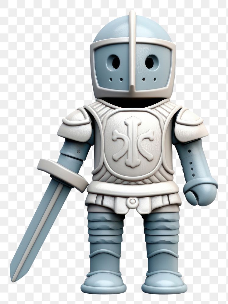 PNG Knight knight robot toy.