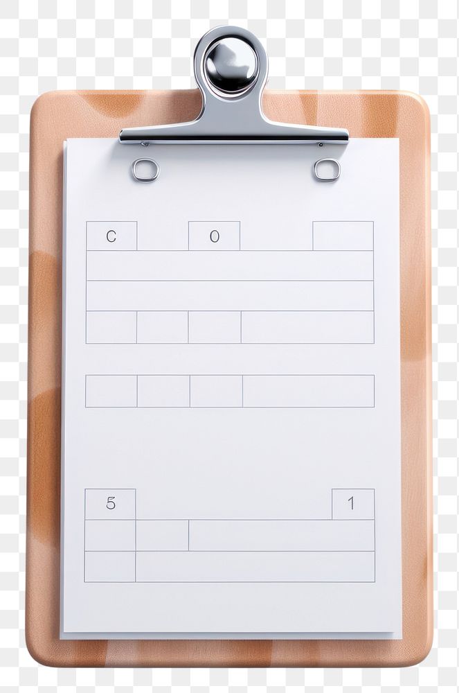 PNG Checklist concept document text white background.