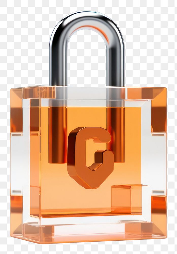 PNG Logo Lock lock white background protection.