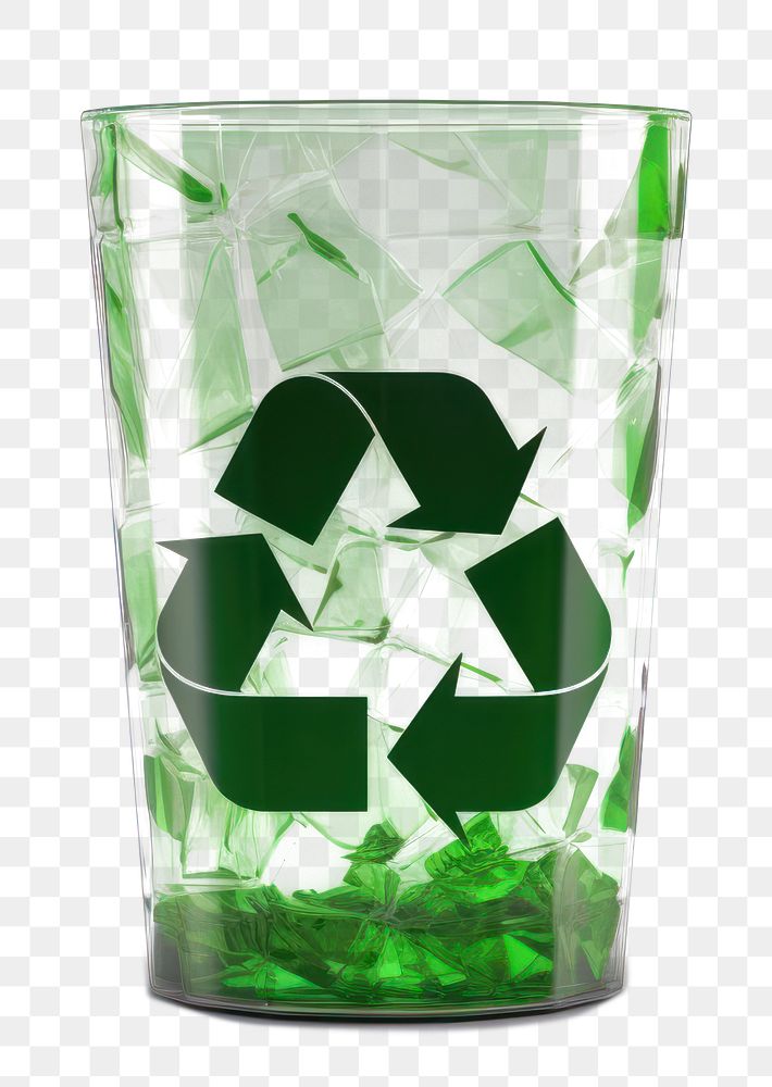 PNG Recycle glass white background refreshment.