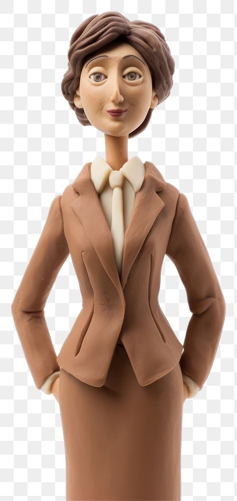 PNG Figurine adult doll coat.