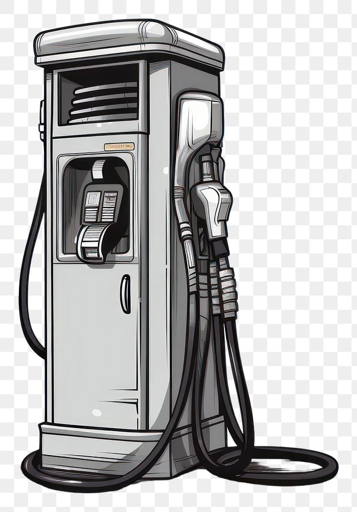 PNG Gass Petrol white background technology telephone.