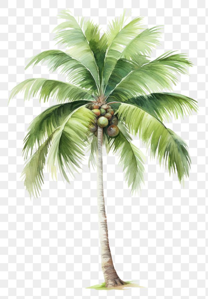 PNG  A palm tree tropics coconut plant