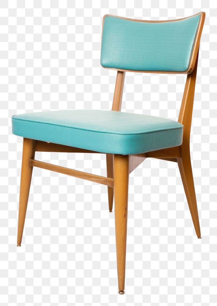 PNG Chair featuring furniture turquoise table.