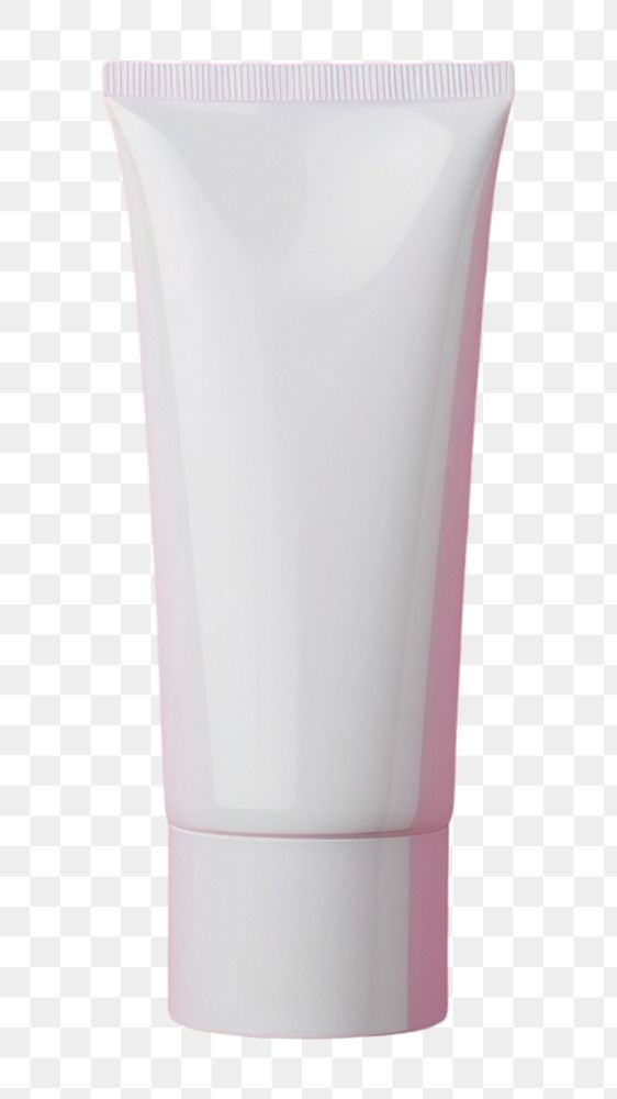 PNG Handcream tube cosmetics pink pink background.