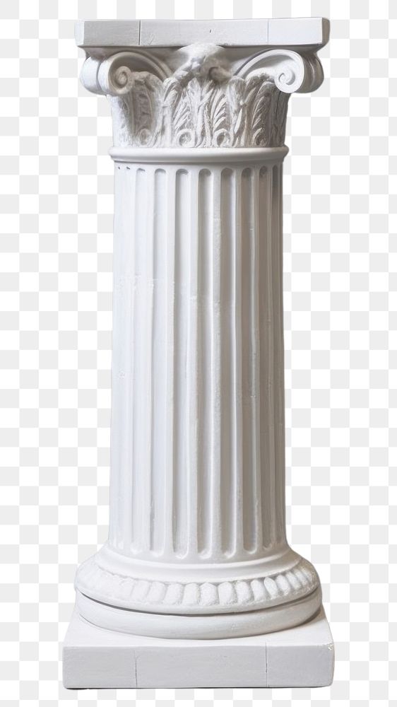 PNG Greek Ionic column architecture sculpture baluster.