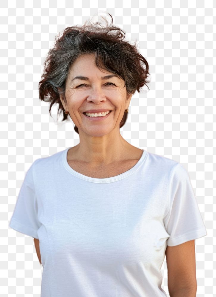 PNG Hispanic 50 years old woman portrait clothing apparel.