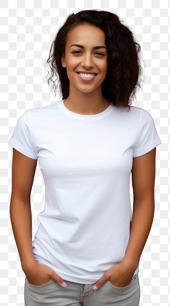 PNG T-shirt portrait clothing apparel.