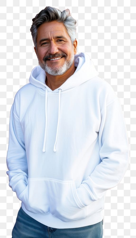 PNG Sweatshirt portrait clothing sweater.