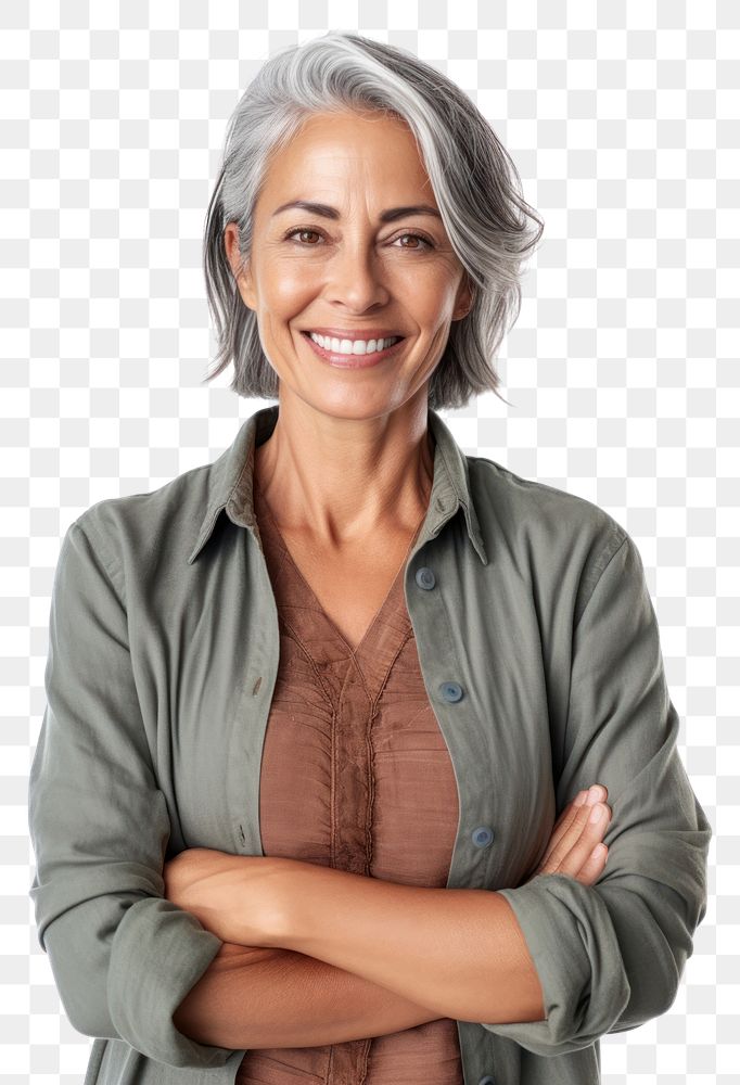 PNG A woman wearing casual clothes portrait smiling looking.