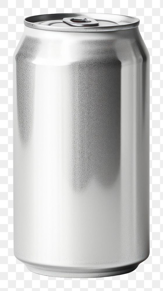 PNG An aluminium can aluminum drink white background.