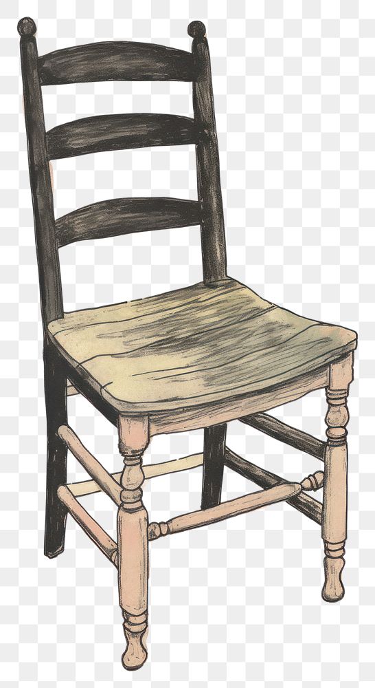 PNG Illustration of a Chair chair furniture architecture.