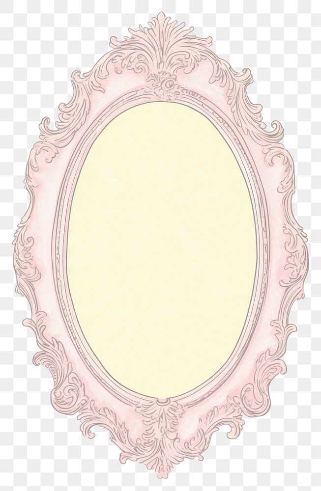 PNG Illustration of a Mirror mirror white background photography.
