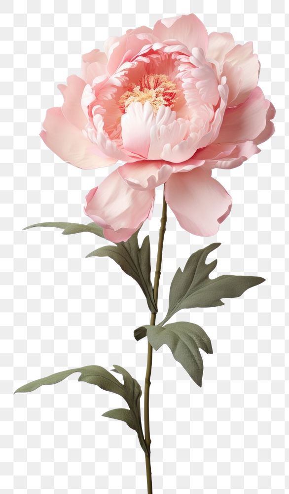 PNG Peony flower blossom plant rose.