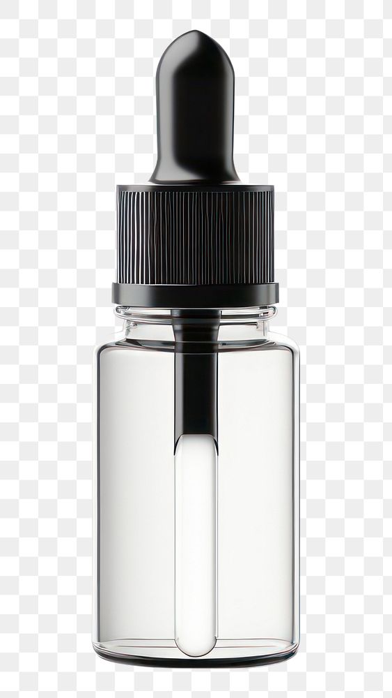 PNG  Dropper bottle cosmetics white background seasoning.