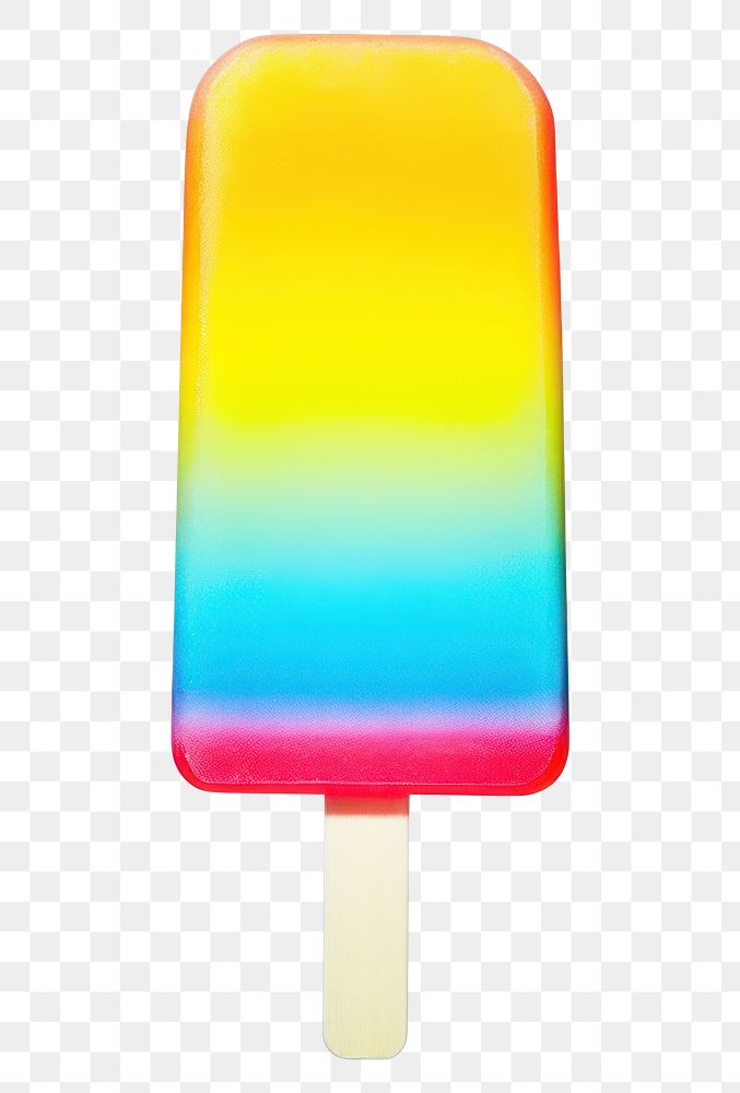 PNG  Surrealistic painting of popsicle dessert food white background.