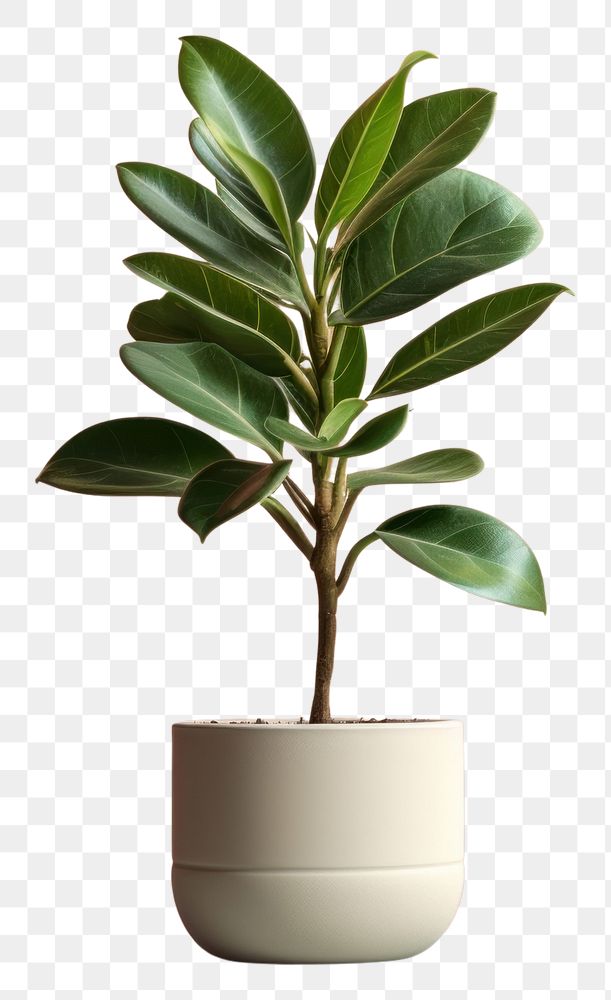 PNG  Houseplant leaf freshness flowerpot. AI generated Image by rawpixel.