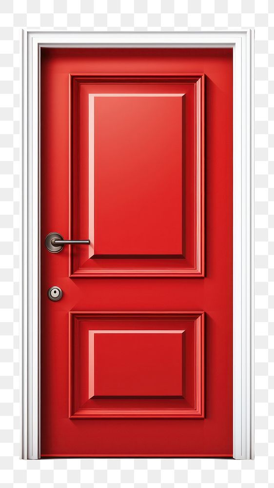 PNG Red door white background architecture protection