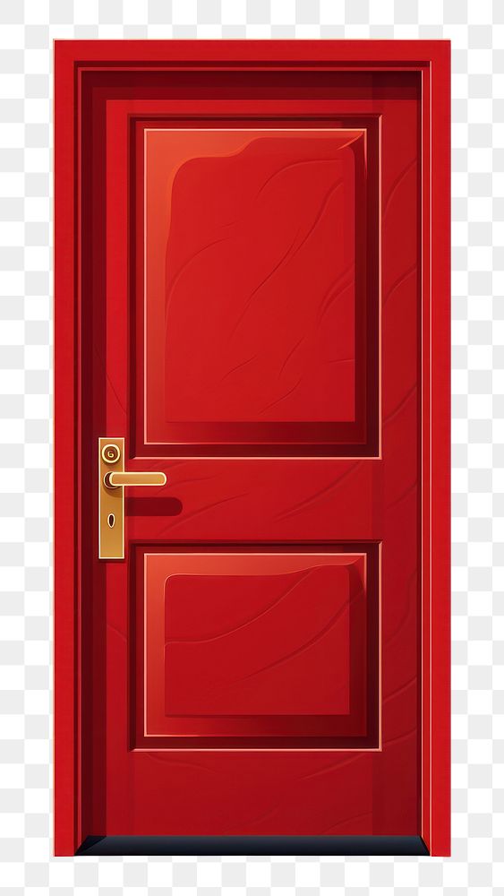 PNG Red door mailbox white background architecture. AI generated Image by rawpixel.