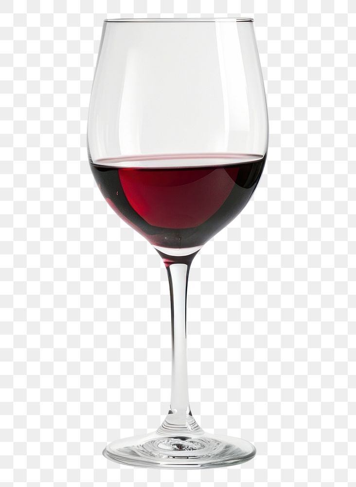PNG Elegant wine glass drink white background refreshment.