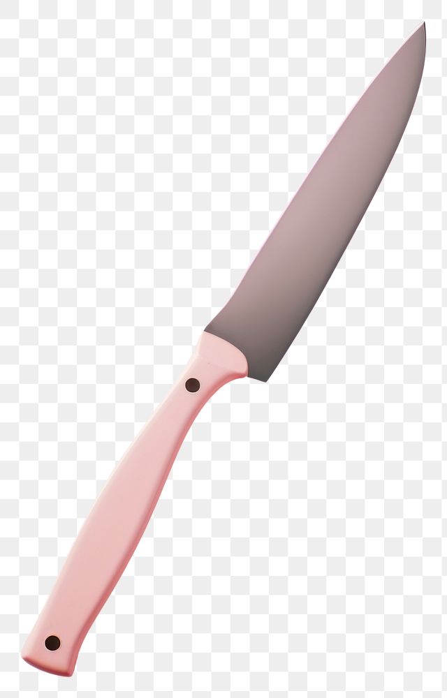 PNG Pink ceramic knife weapon blade tool.