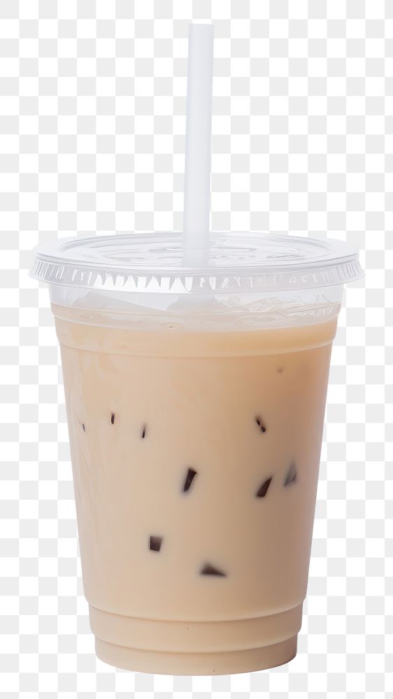 PNG A plastic disposable ice coffee glass drink cup 