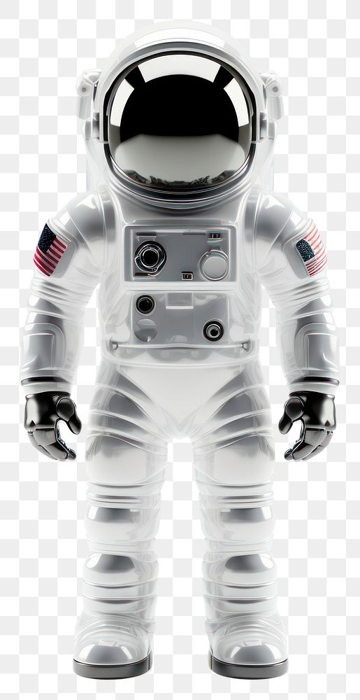PNG Transparent glass simple astronaut robot white white background.