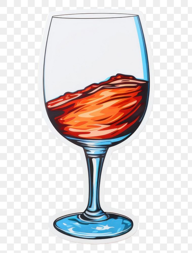 PNG  Glass drink wine white background.
