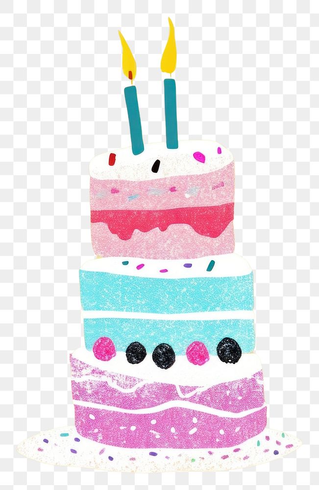 PNG  Cute cake illustration dessert food anniversary.