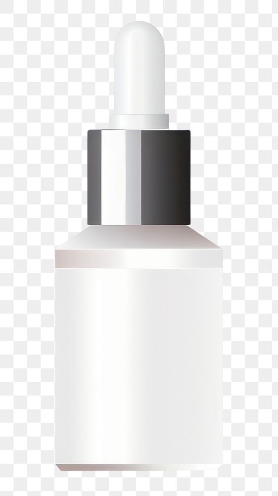 PNG Serum cosmetic cosmetics bottle white background