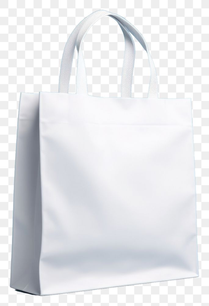 PNG Bag mockup handbag white blue.