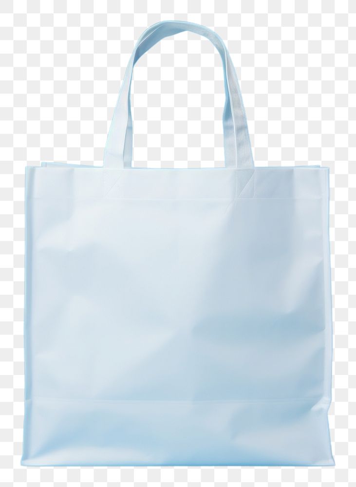 PNG Bag mockup handbag white blue.