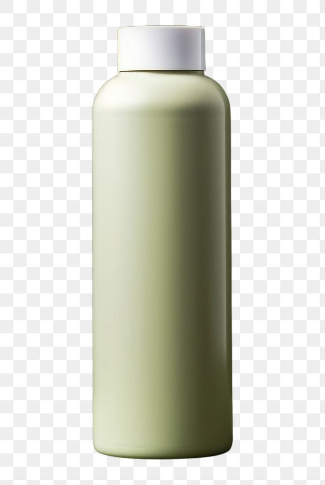 PNG Serum bottle mockup cylinder green refreshment.