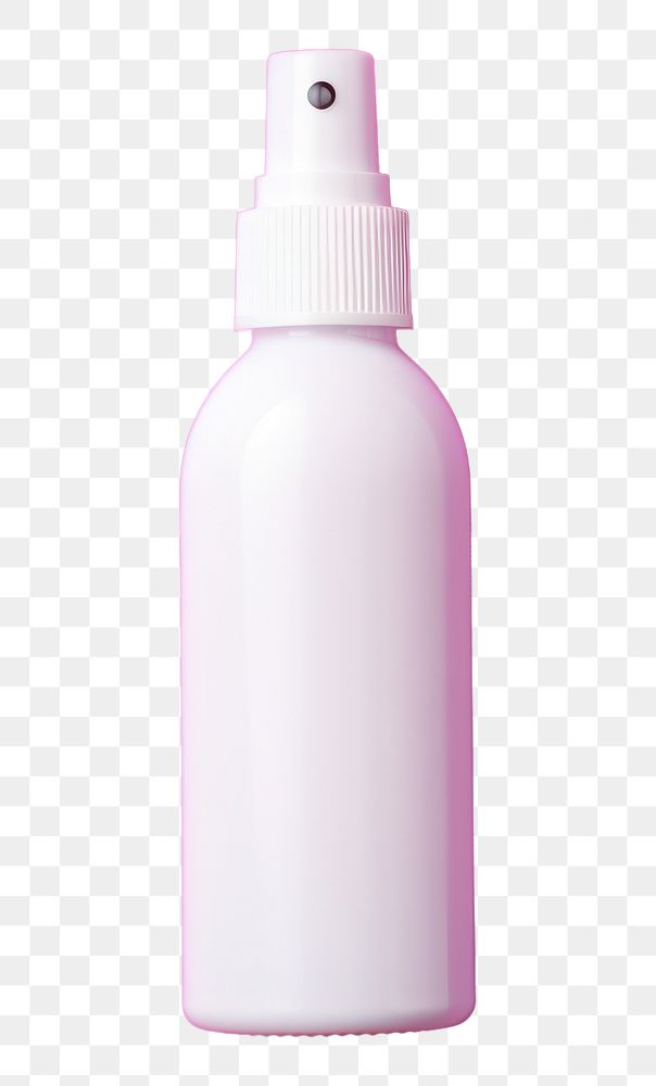 PNG Serum bottle mockup cosmetics pink pink background.