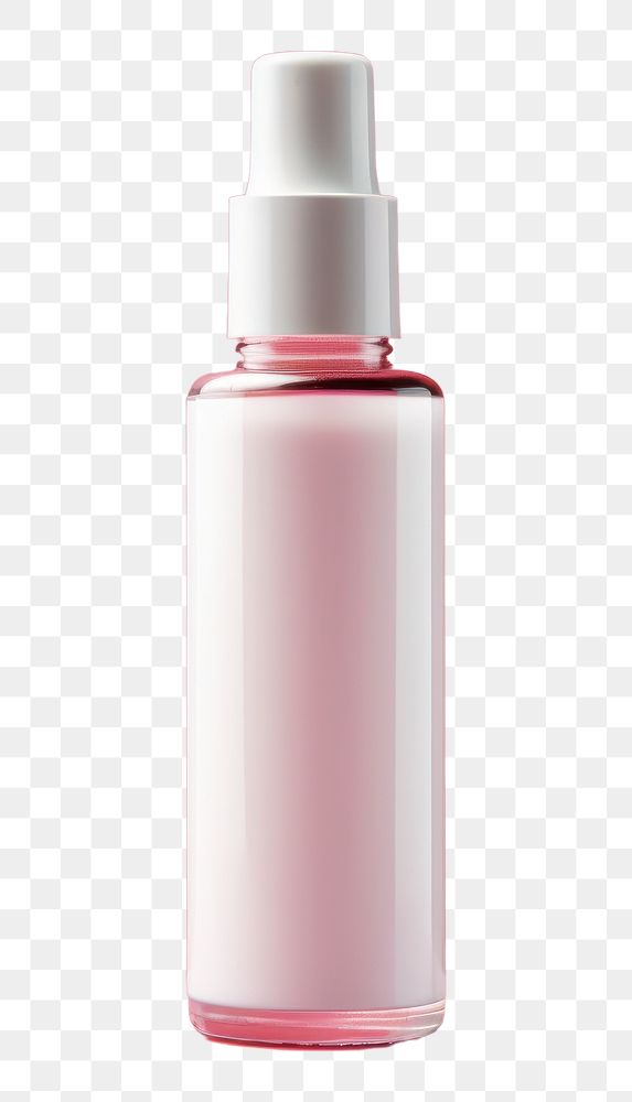 PNG Serum bottle mockup cosmetics perfume magenta.
