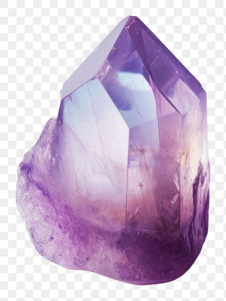 PNG Gem gemstone amethyst crystal.