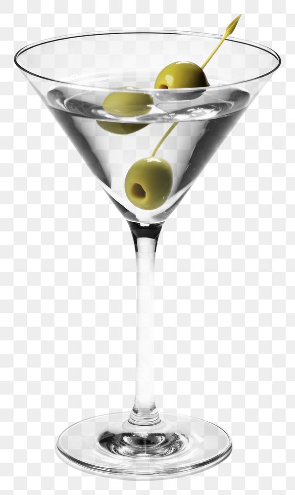 PNG  Martini cocktail drink white background. AI generated Image by rawpixel.