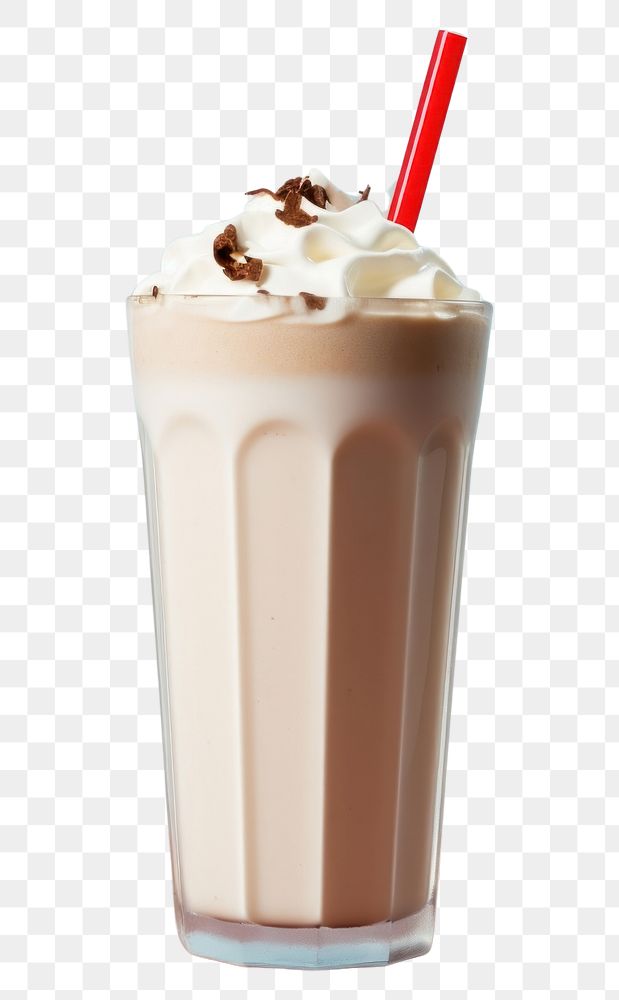 PNG  Milk shake with topping milkshake smoothie dessert.